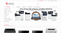Desktop Screenshot of dahillproducts.com